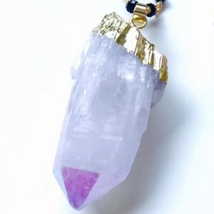 Bondhu Angel Aura Chunky Stalactite Necklace NWT